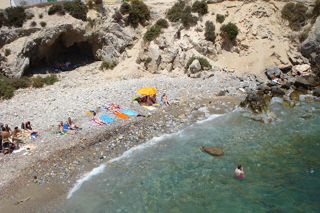 Bagnanti a Nueva Tabarca