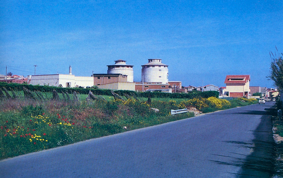 Vista sulla cantina sociale