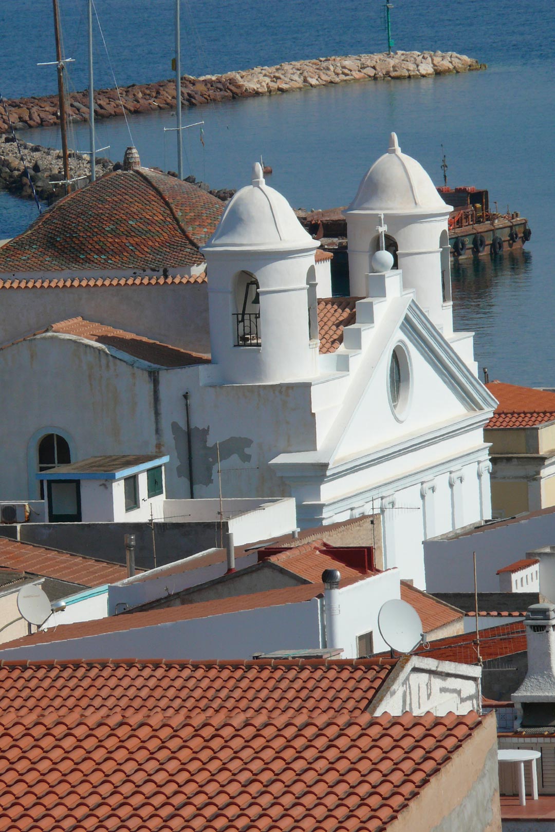 Vista della chiesa di San Maurizio