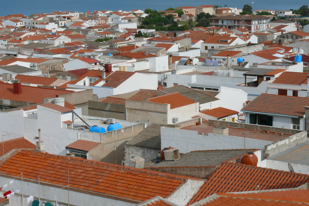 Vista dei tetti