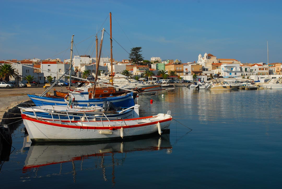 Barche ormeggiate al porto