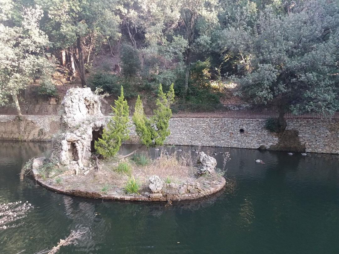 Villa Doria, laghetto Alessi