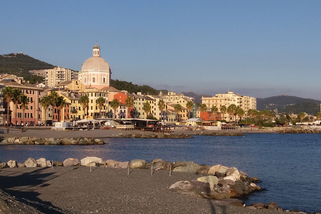 Vista sul mare di Pegli
