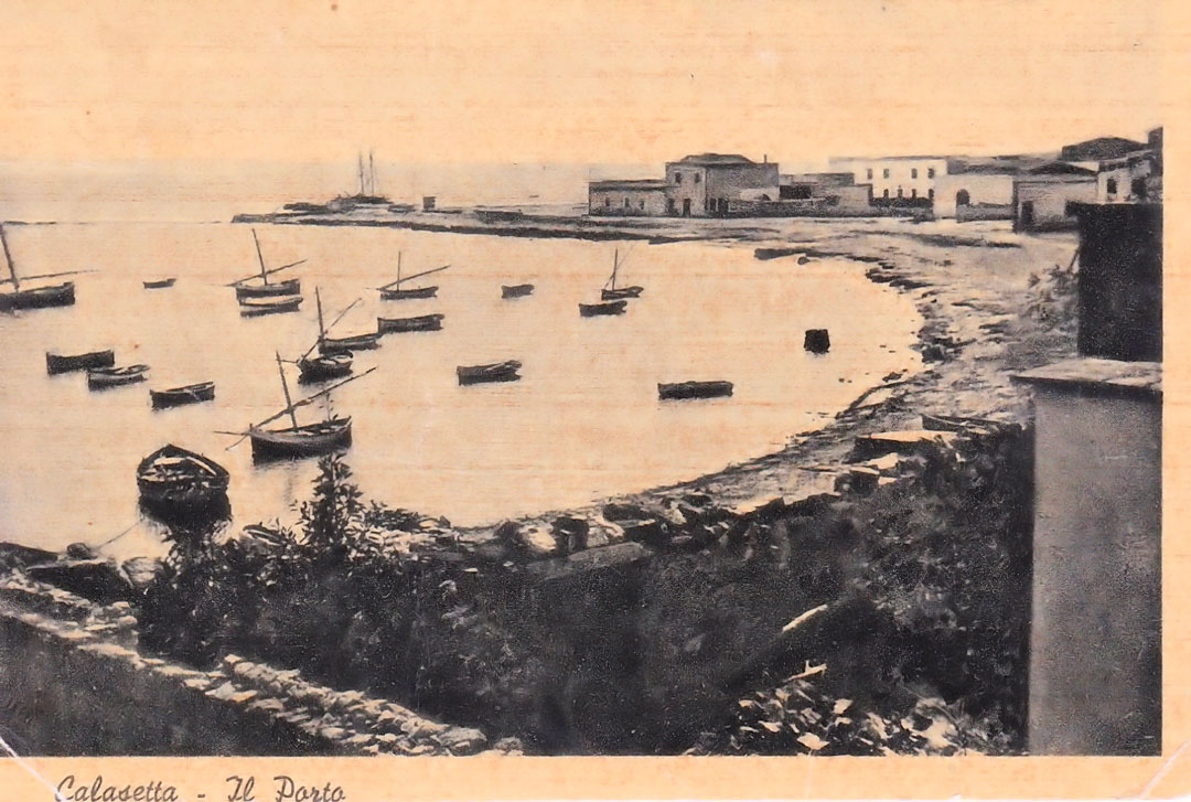 Scatto antico del porto