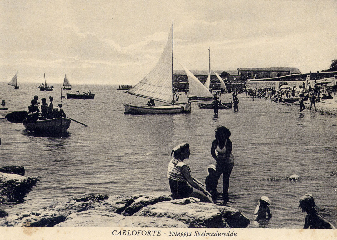 spiaggia-spalmadureddu-(fine-anni-1950)