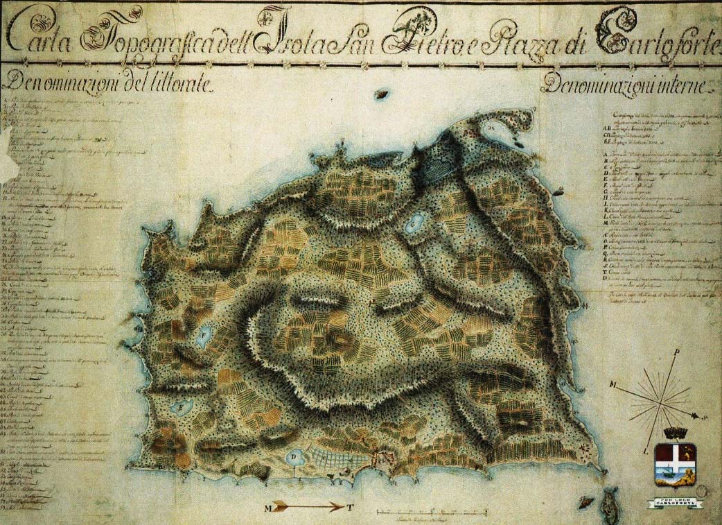 Carta topografica