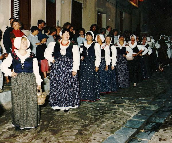 Ràixe - Costume di Calasetta