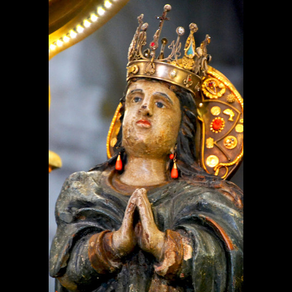 Ràixe - Statua della Madonna dello Schiavo